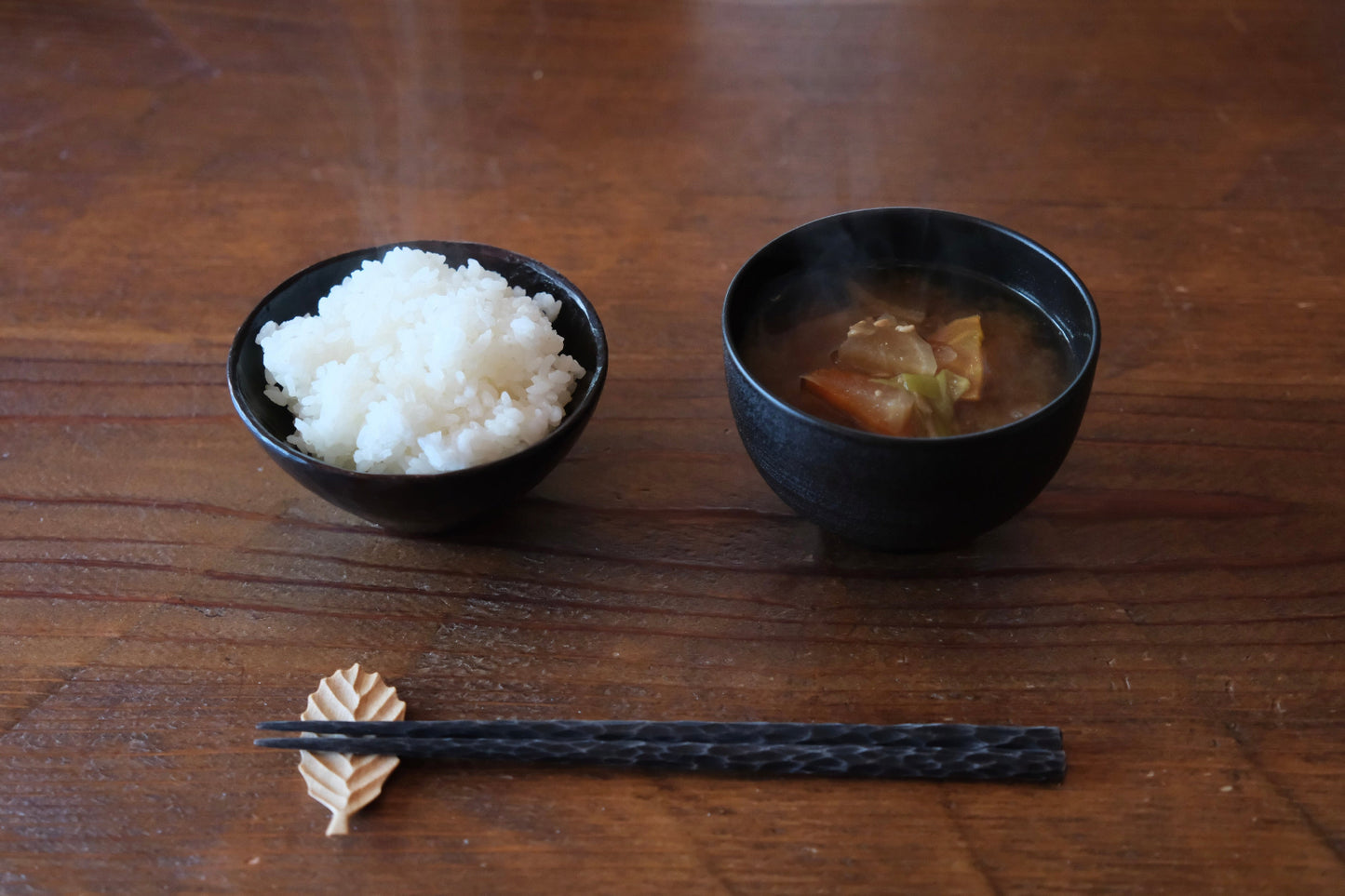 Soup Bowl (Medium/Makiji/Urushi)