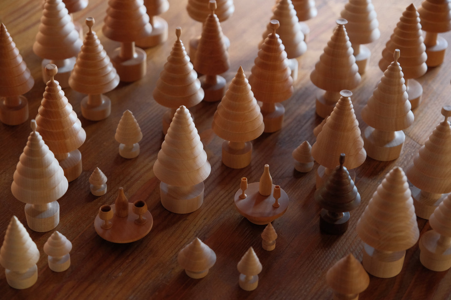 ワインを飲む木・飲まない木（クリスマスツリー）